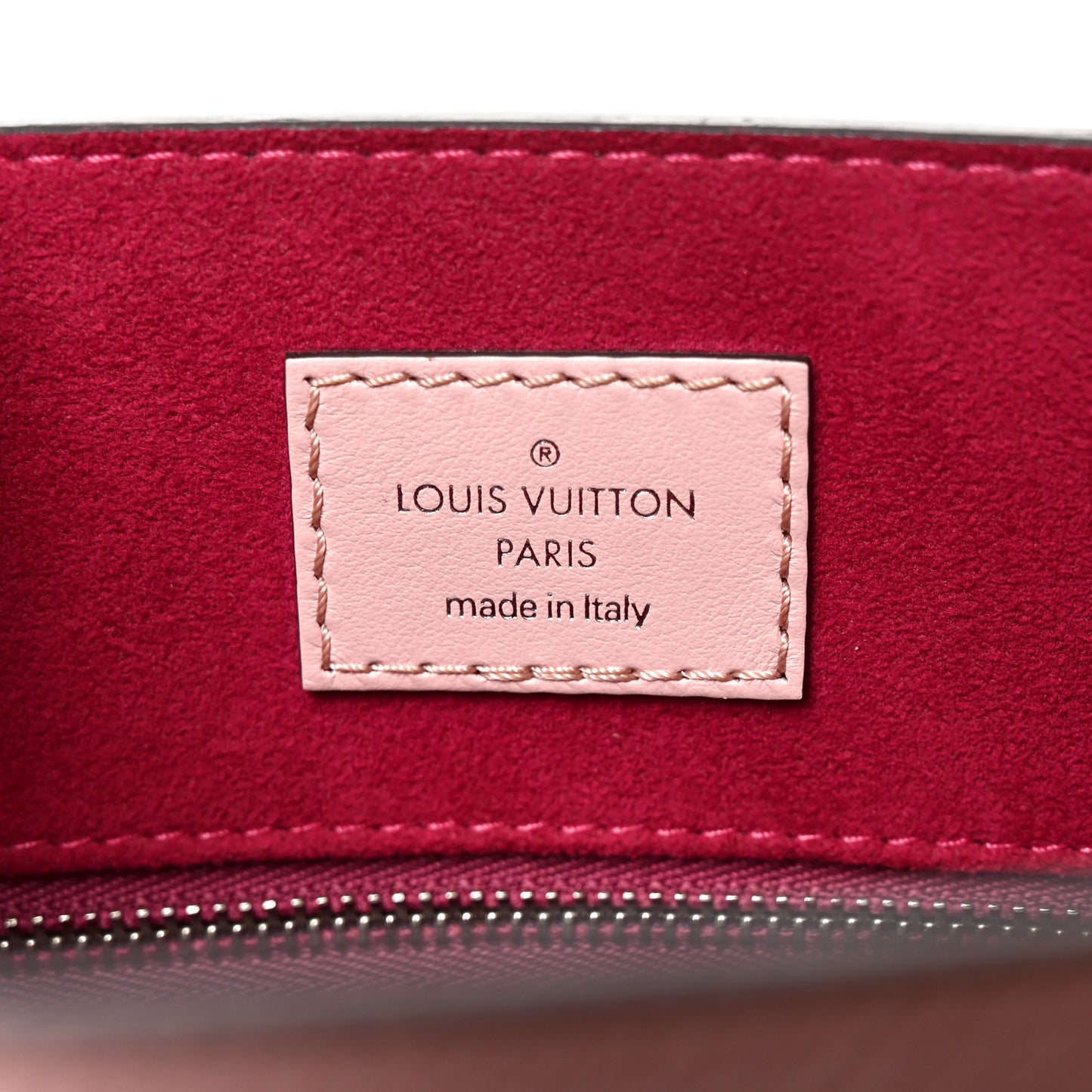 Epi Sac Plat BB Rose Ballerine