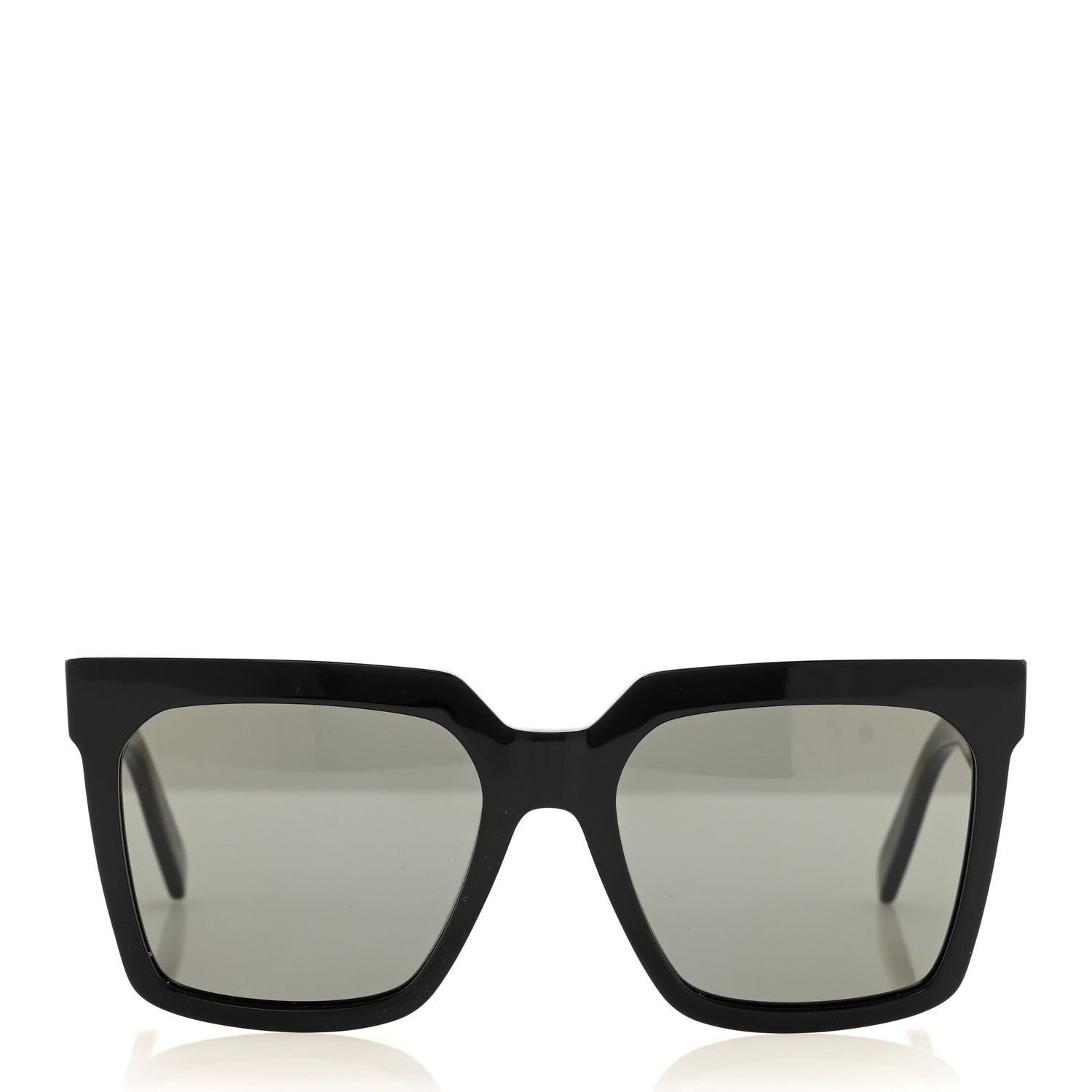Celine Acetate Polarized Oversized Sunglasses CL4055IN Black 2 of 7