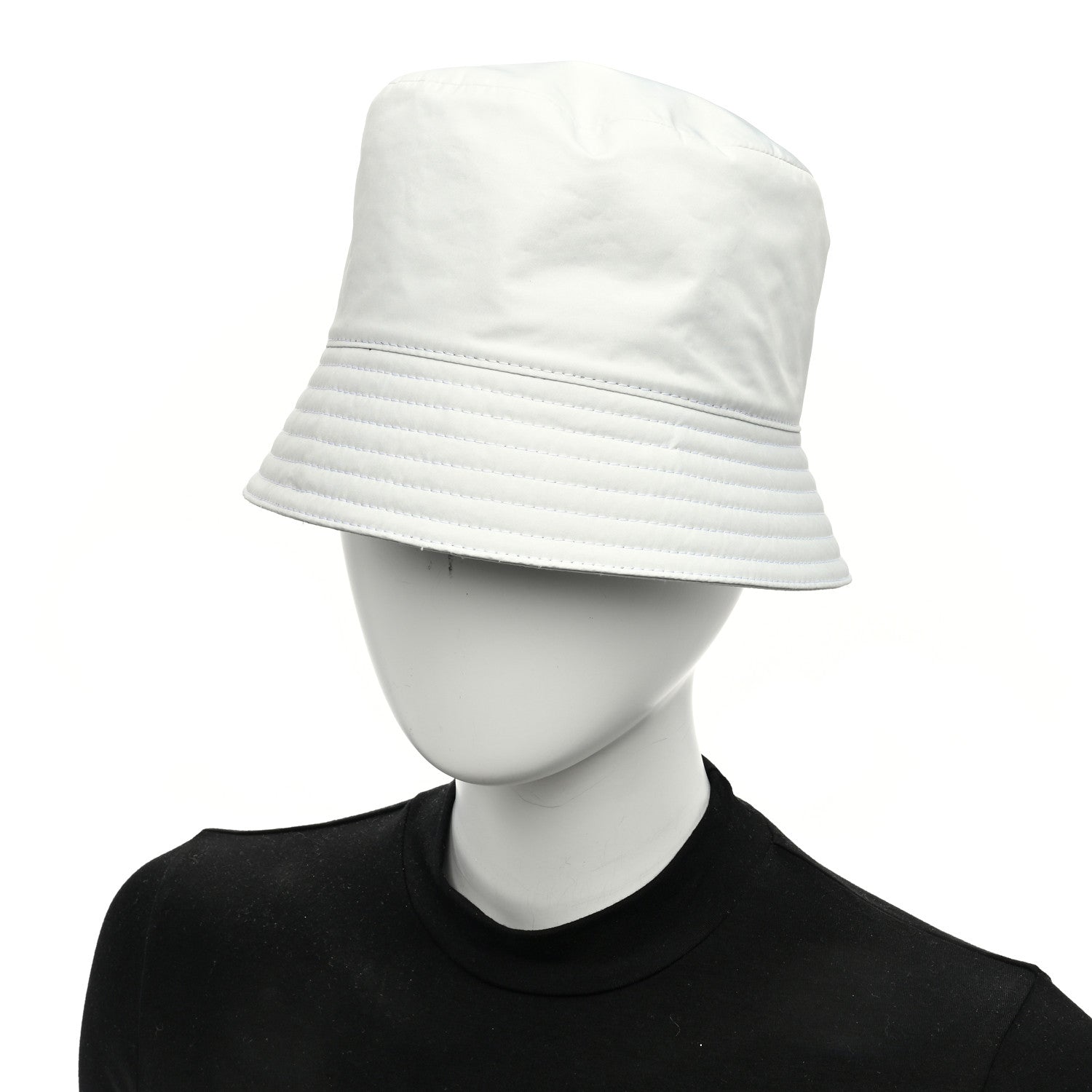 Prada Technical Nylon Linea Rossa Bucket Hat M Talco 2 of 7