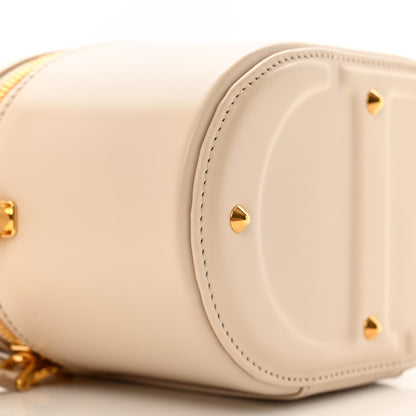 Christian Dior Calfskin CD Signature Vanity Caramel Beige 9 of 10