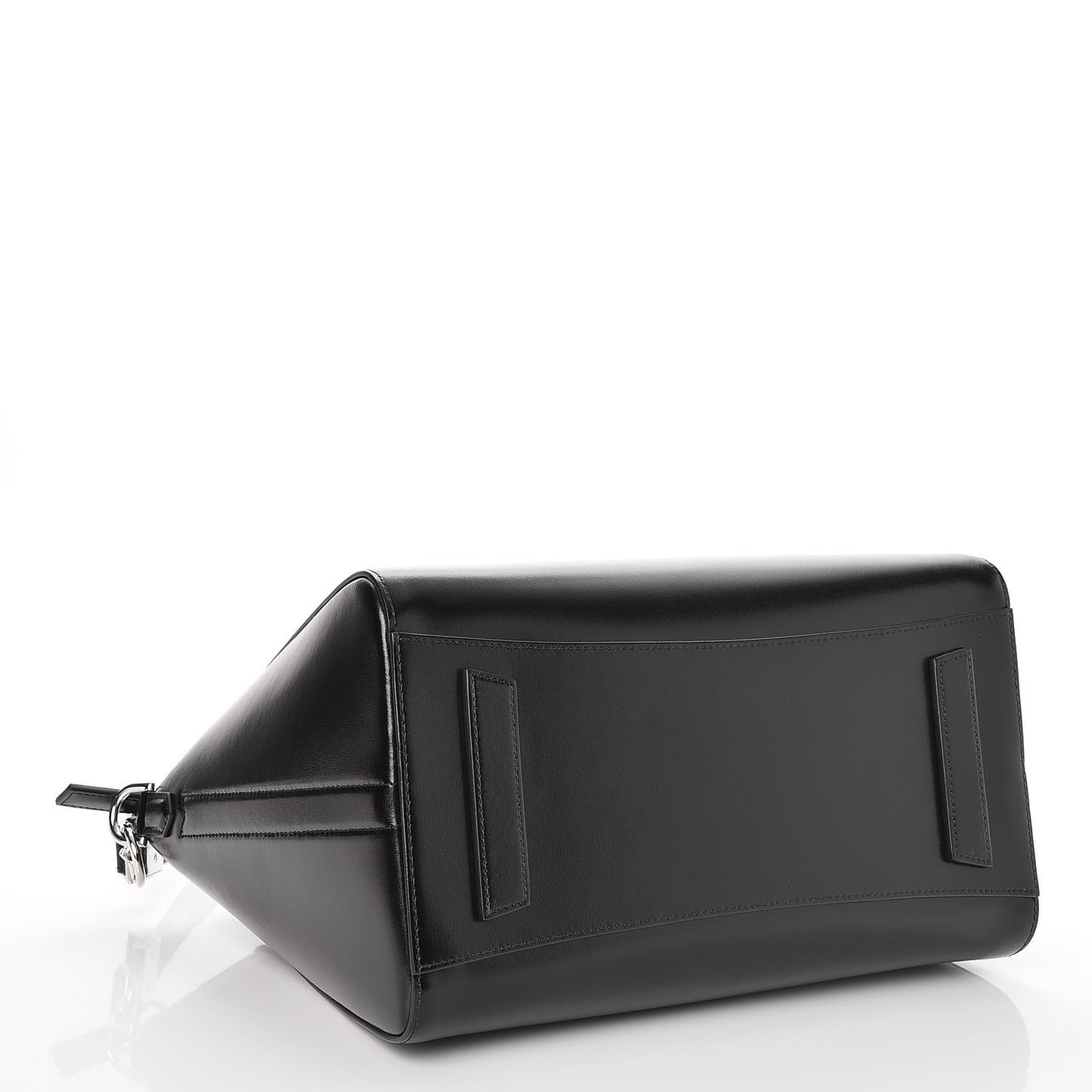 Shiny Lord Calfskin Medium Antigona Black