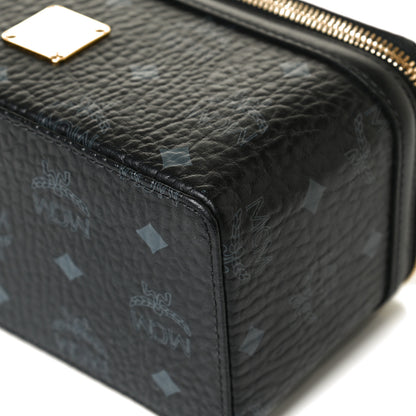 MCM Visetos Vanity Case Black 10 of 13