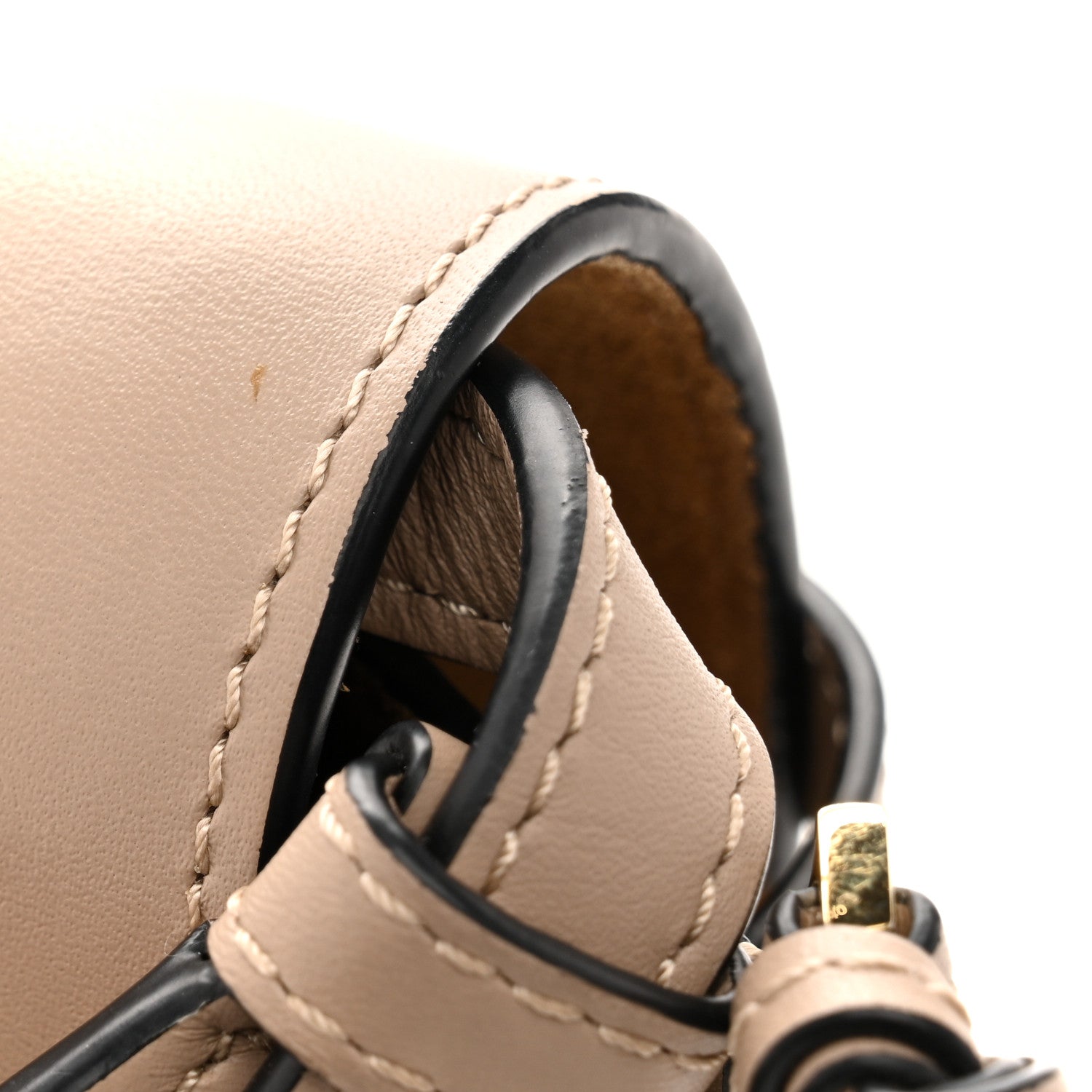 Loewe Calfskin Jacquard Mini Gate Dual Bag Sand 11 of 13