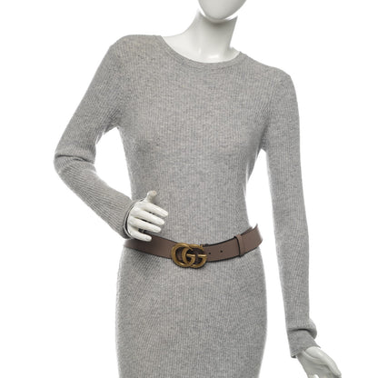 Gucci Calfskin Double G 40mm Belt 90 36 Porcelain Rose 2 of 5