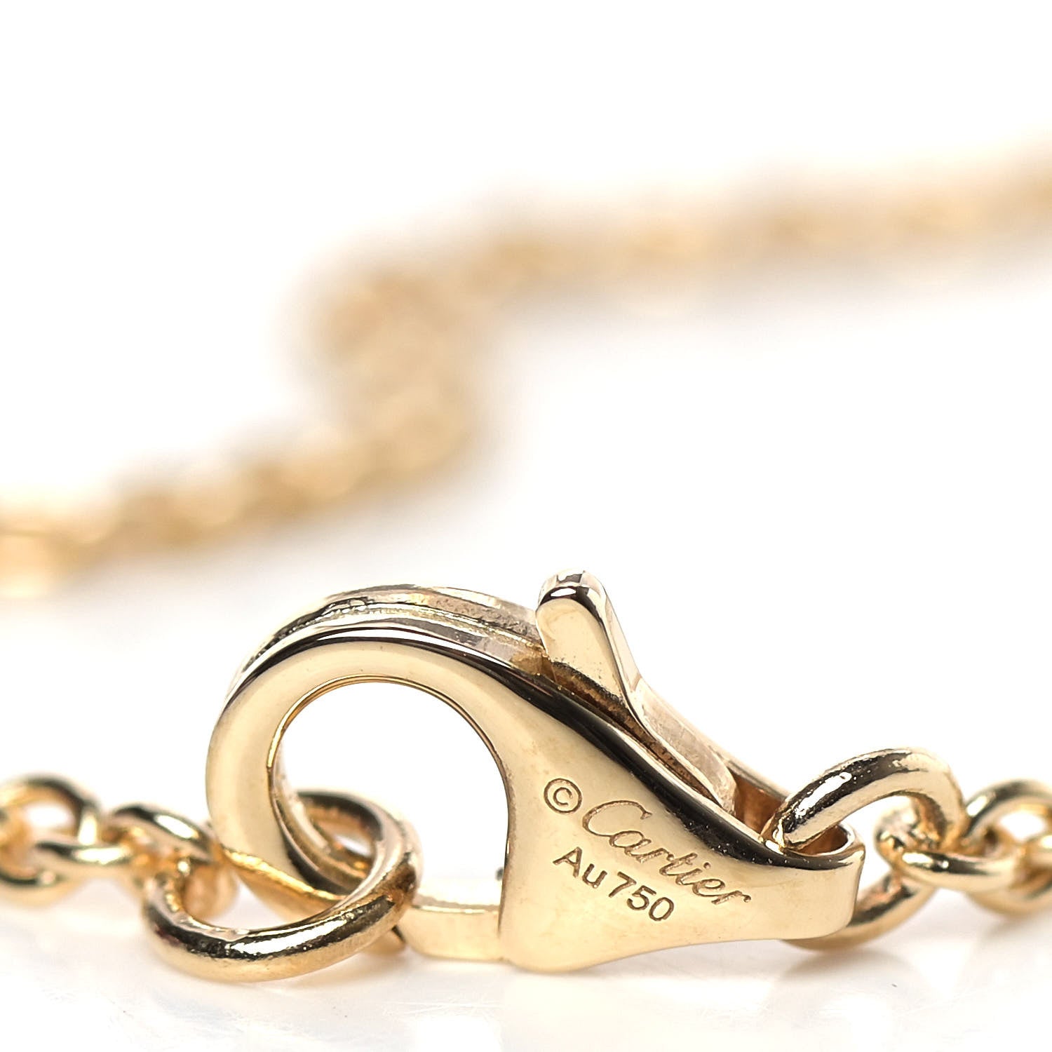 Cartier 18K Yellow Gold Interlocking LOVE Bracelet 4 of 6