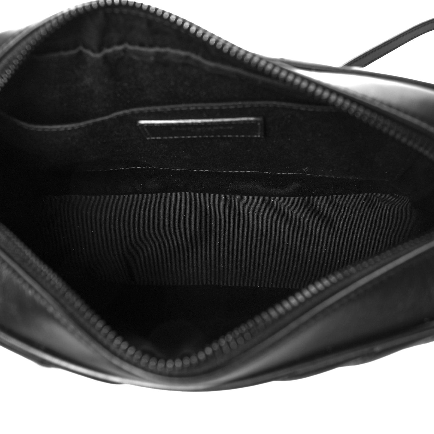 Calfskin Matelasse Monogram Lou Camera Bag Black