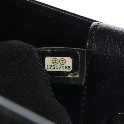 Chanel Calfskin Cerf Shopper Tote Black 7 of 8