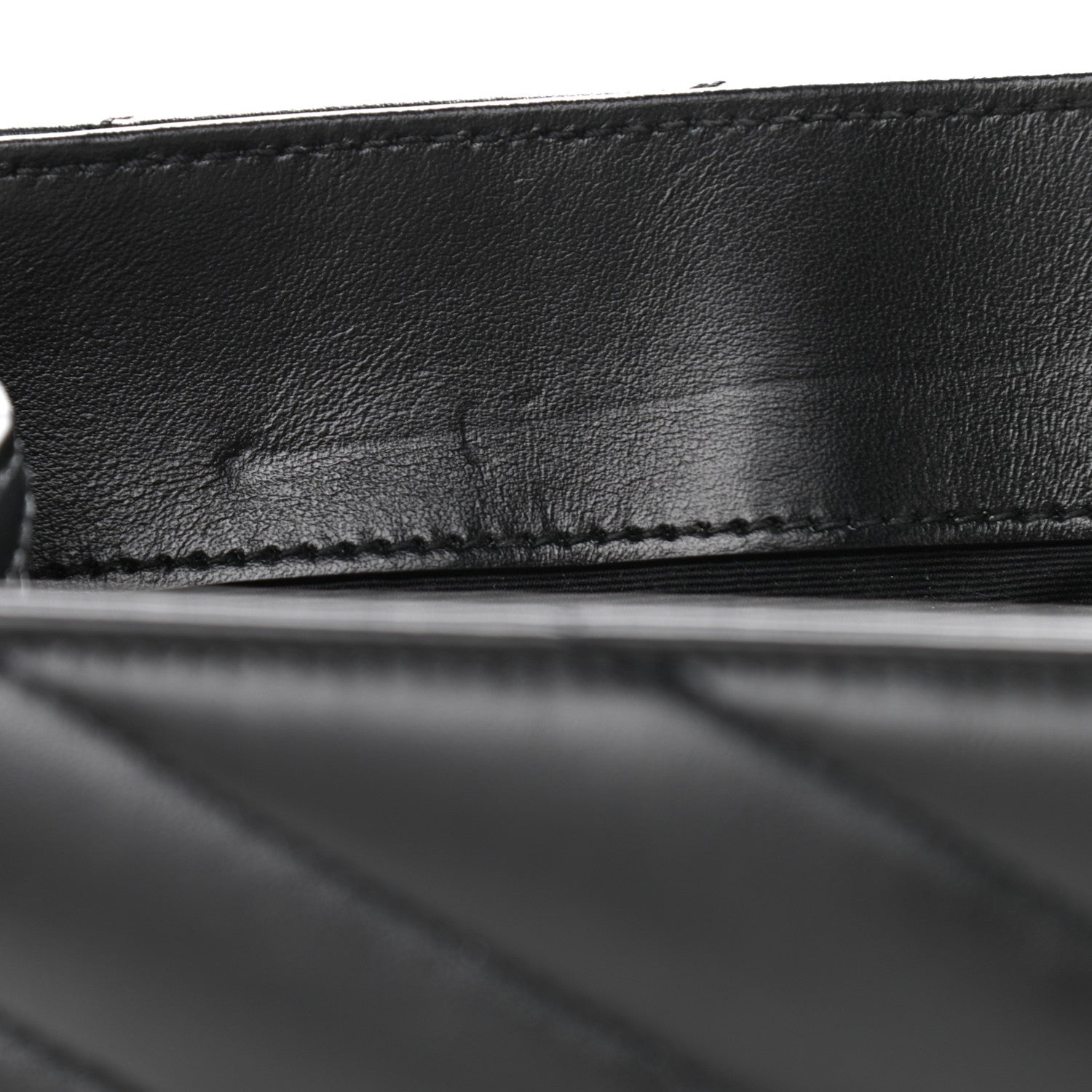 Saint Laurent Calfskin Y Quilted Monogram Large Loulou Chain Satchel Black 10 of 16