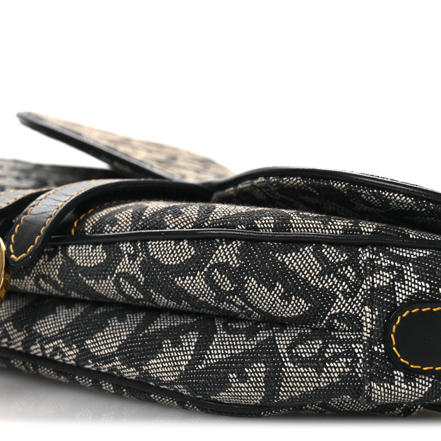 Monogram Saddle Bag Blue