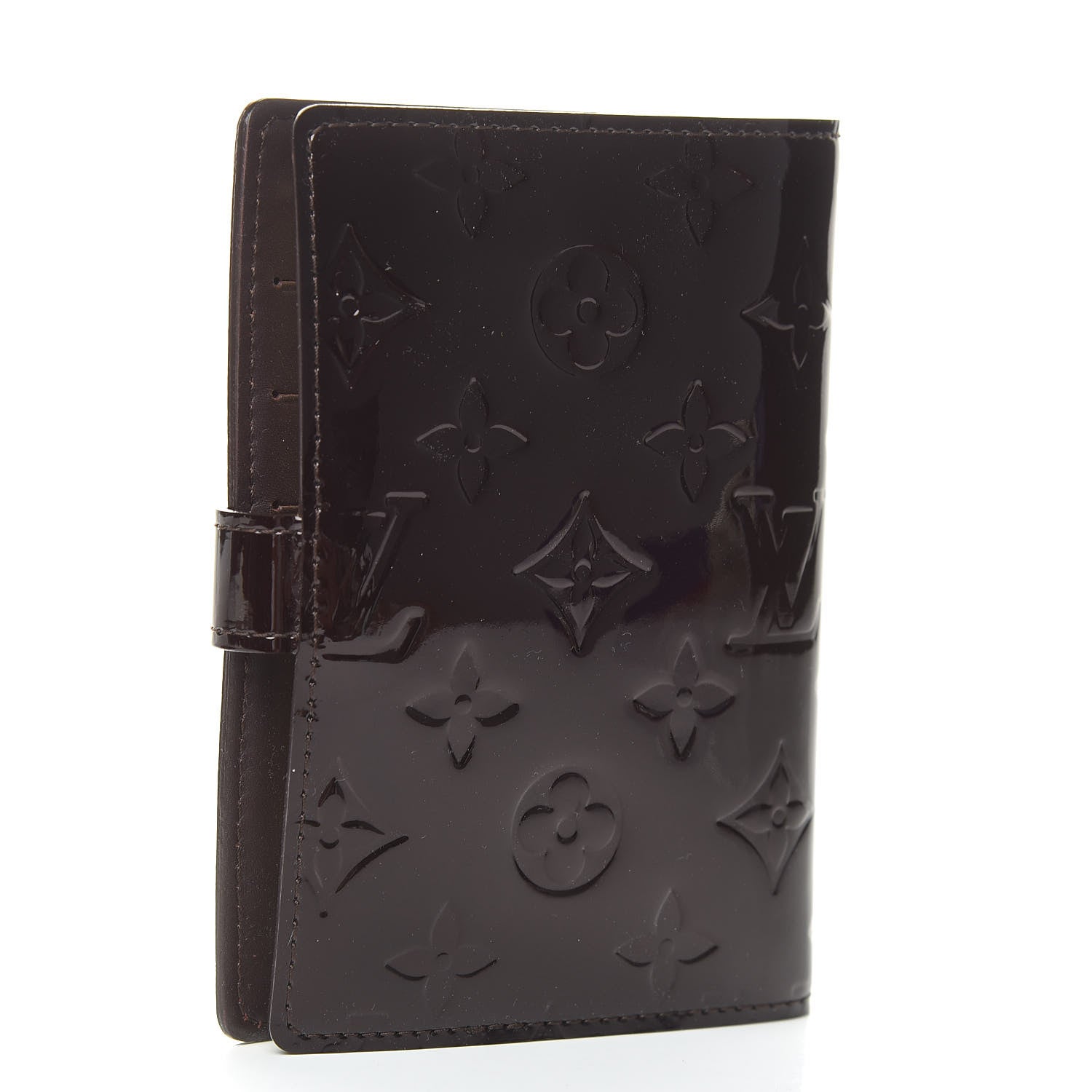 Louis Vuitton Vernis Small Ring Agenda Cover Amarante 3 of 8