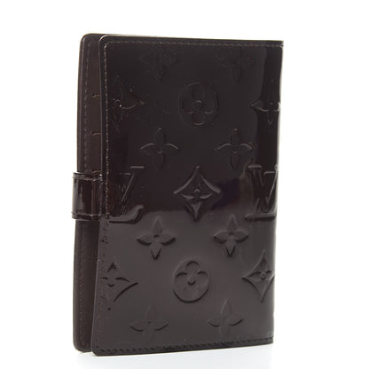 Louis Vuitton Vernis Small Ring Agenda Cover Amarante 3 of 8