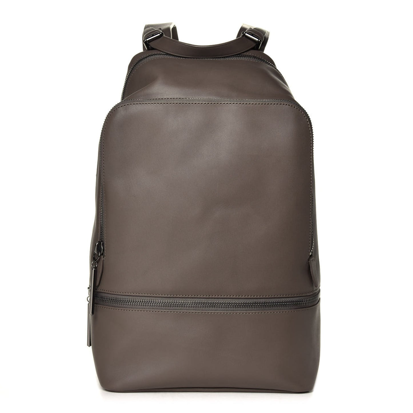 Smooth Calfskin 31 Hour Zip Around Backpack Clay