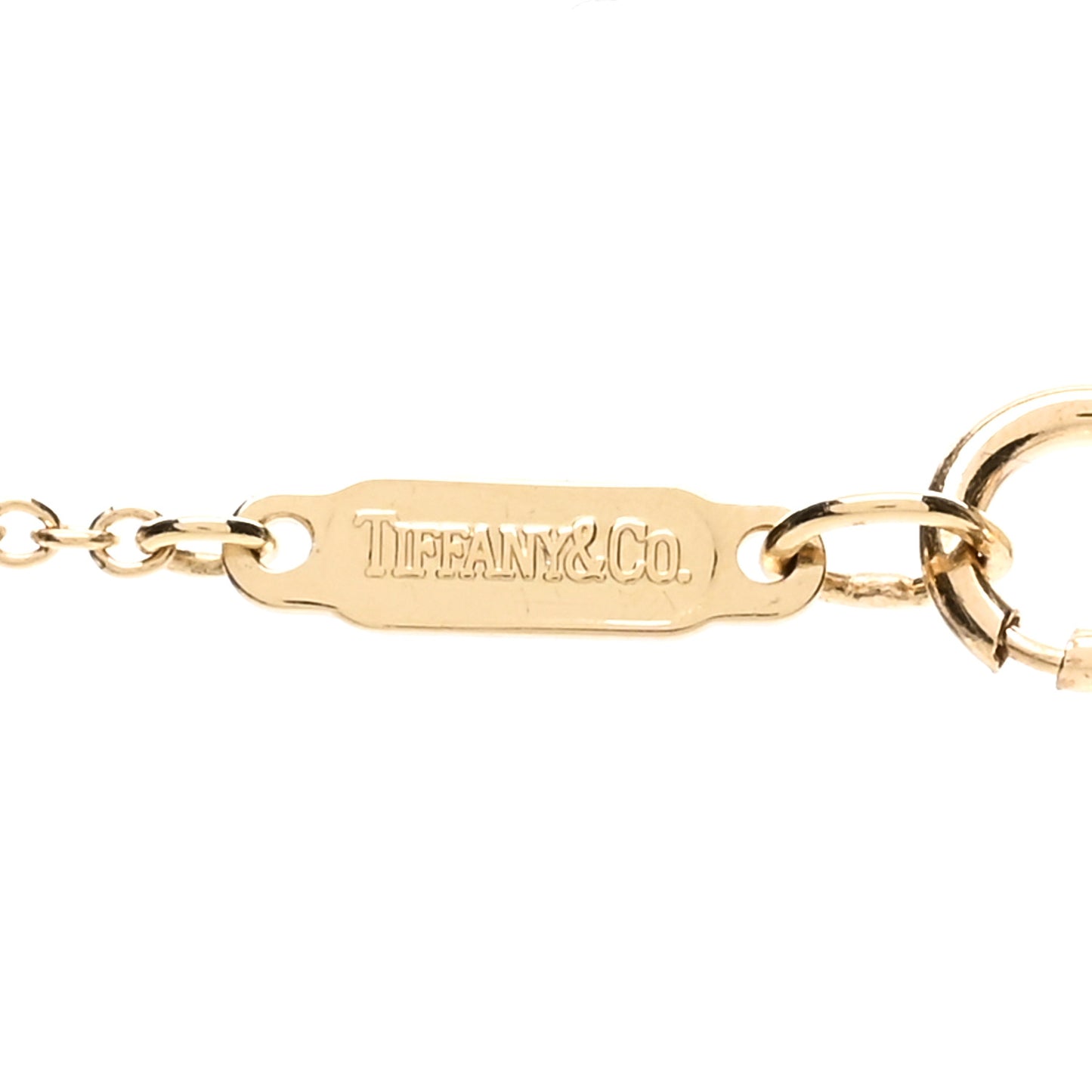 18K Yellow Gold Diamond Small Cross Pendant Necklace