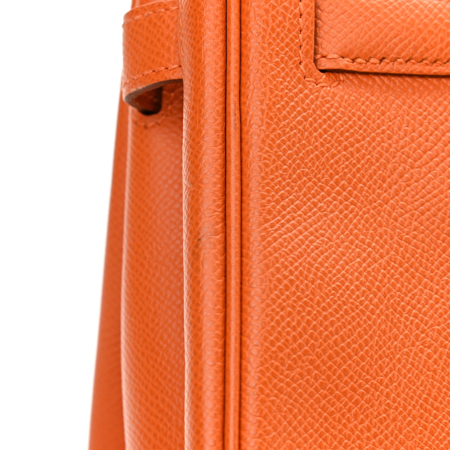 Hermes Epsom Birkin 30 Orange 11 of 13