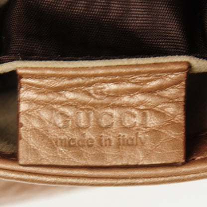 Gucci Dollar Calfskin Small 1973 Chain Shoulder Bag Camelia 6 of 7