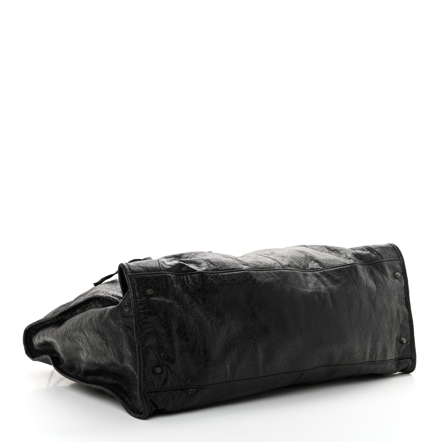 Balenciaga Agneau Classic Hardware Weekender Black 5 of 23
