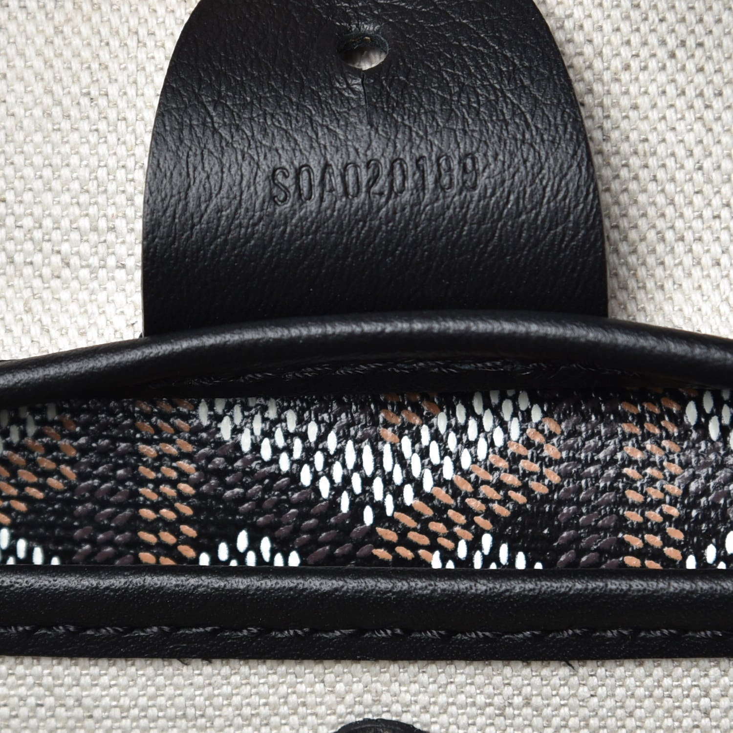 Goyard Goyardine Artois PM Black 7 of 7