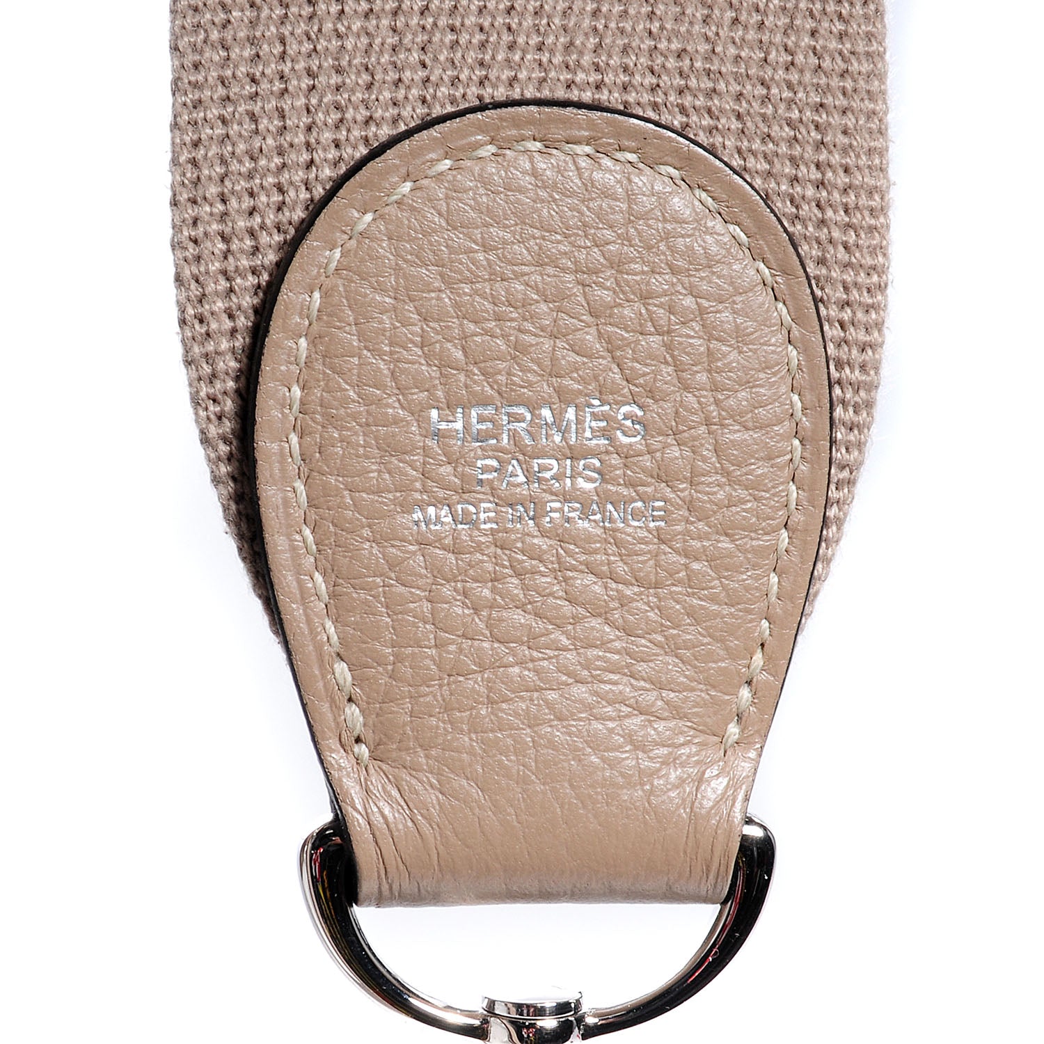 Hermes Taurillon Clemence Evelyne III GM Gris Tourterelle 11 of 15