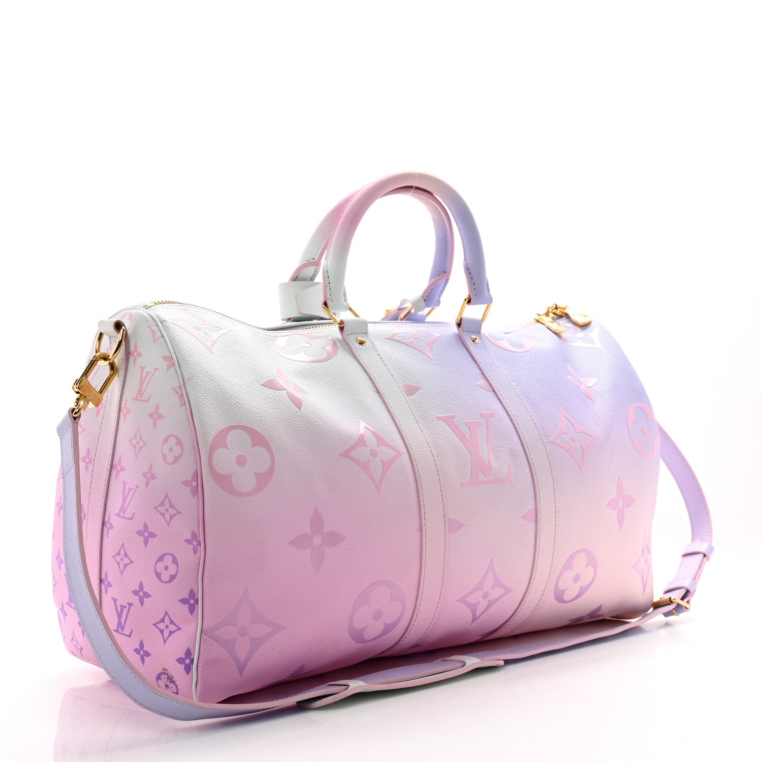 Louis Vuitton Monogram Giant Spring In The City Keepall 45 Sunrise Pastel 2 of 14