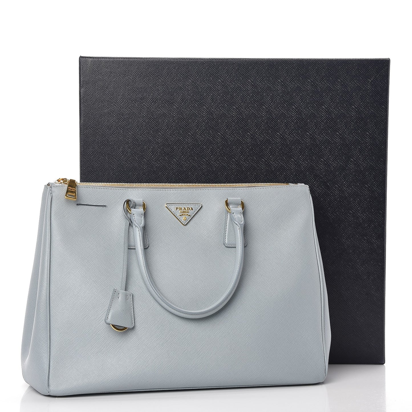 Saffiano Large Galleria Double Zip Tote Lago