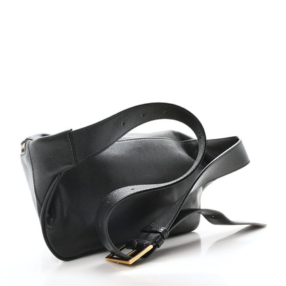Saint Laurent Grain De Poudre Monogram Belt Bag Black 3 of 11