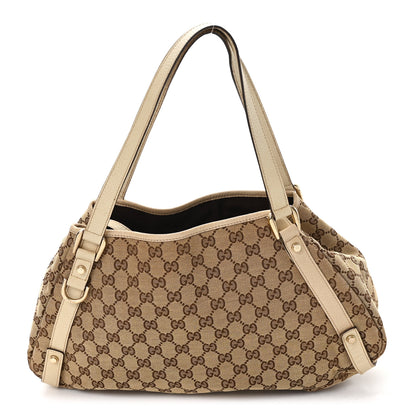 Gucci Monogram Medium Abbey Shoulder Bag Off White 1 of 10
