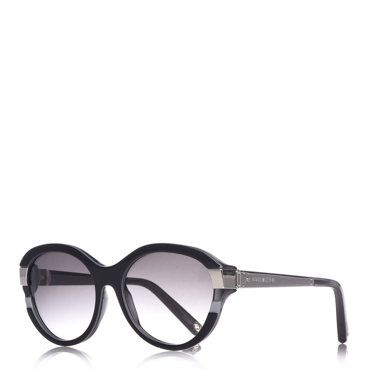 Acetate Petit Soupcon Cat Eye Sunglasses Z0489W Black