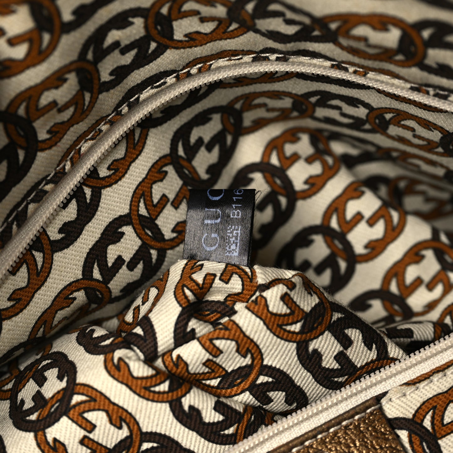 Monogram Medium Princy Tote Gold