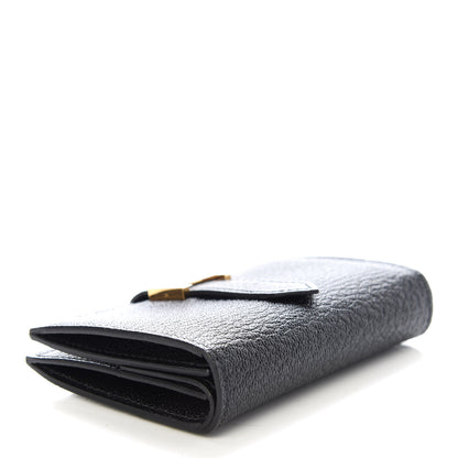Hermes Chevre Mysore Mini Bearn Wallet Black 4 of 7