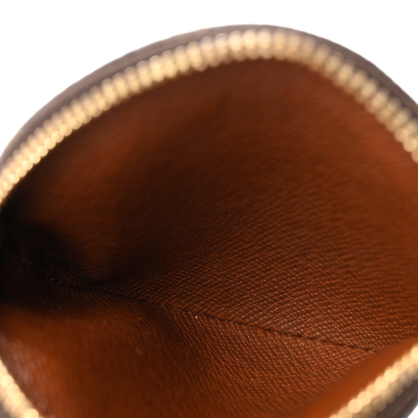 Monogram Round Coin Purse