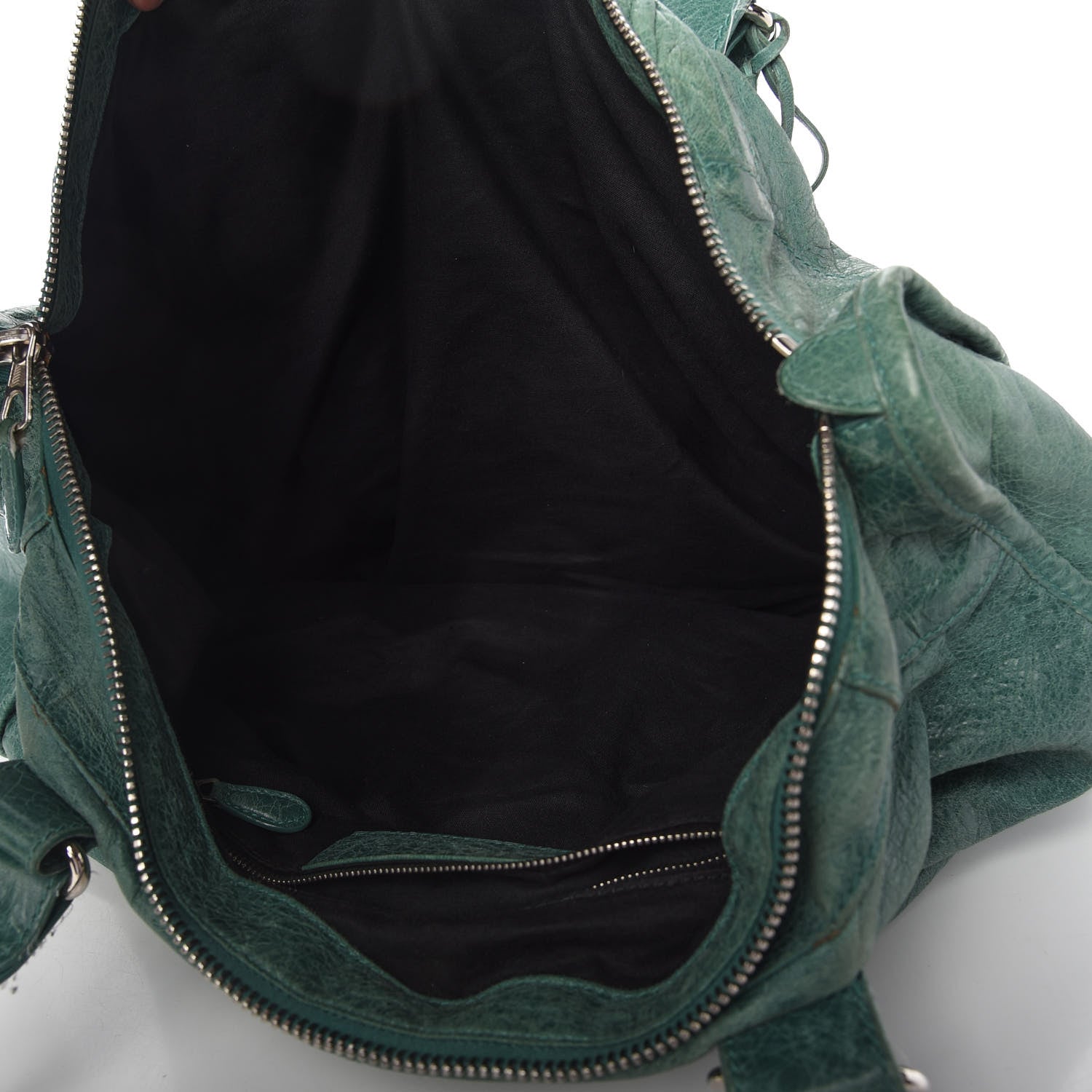 Balenciaga Agneau Giant 21 Silver Hardware Weekender Vert Sauge 5 of 22