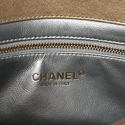 Chanel Metallic Lambskin Quilted Timeless CC Flap Gold 5 of 7