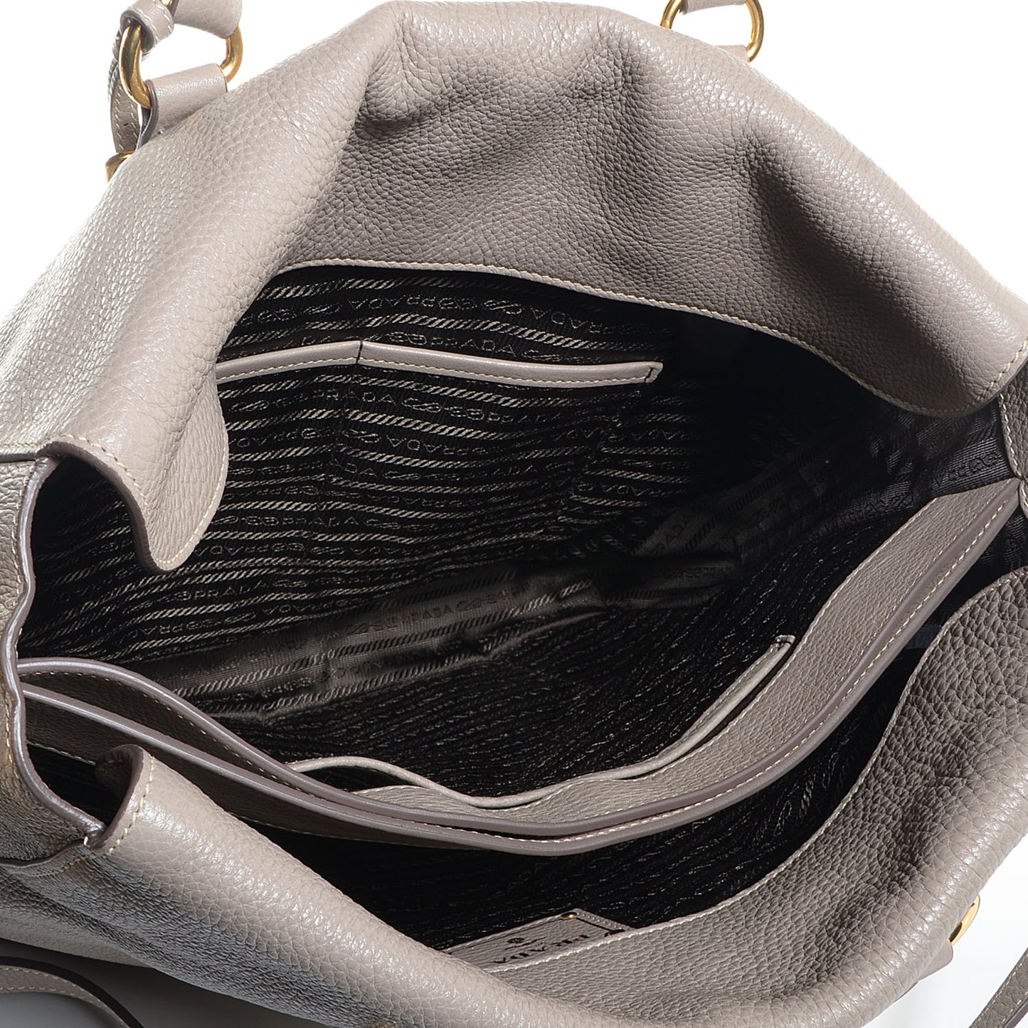 Vitello Daino North South Tote Argilla