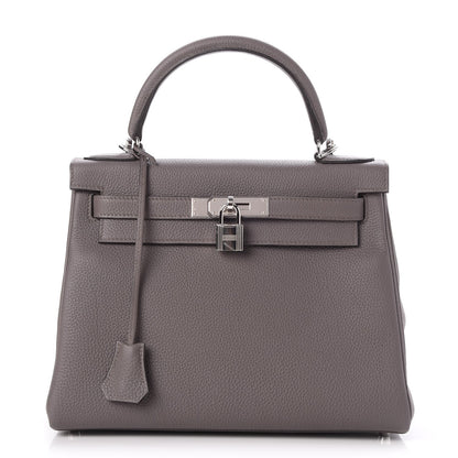 Hermes Togo Kelly Retourne 28 Etain 1 of 35