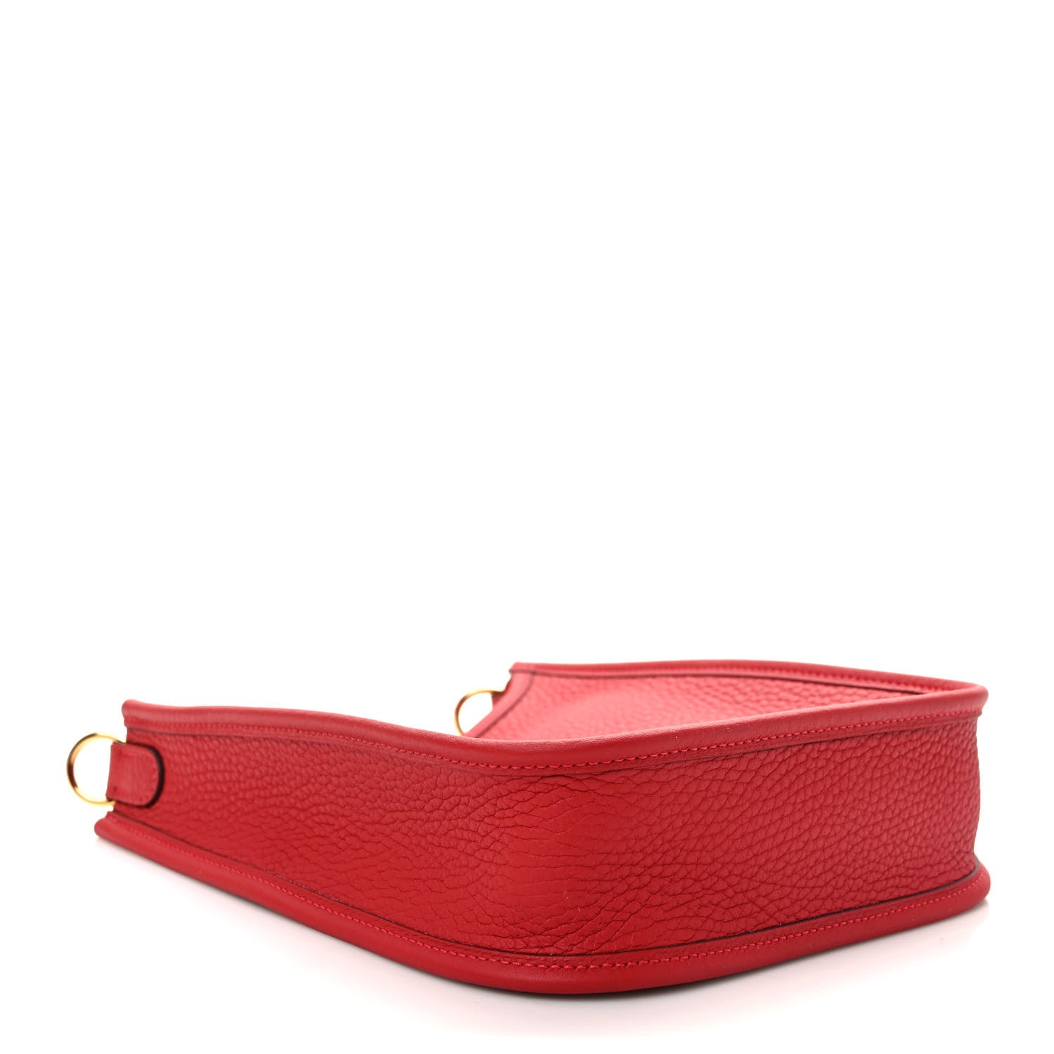 Hermes Taurillon Clemence Evelyne TPM Rouge Garance 4 of 9