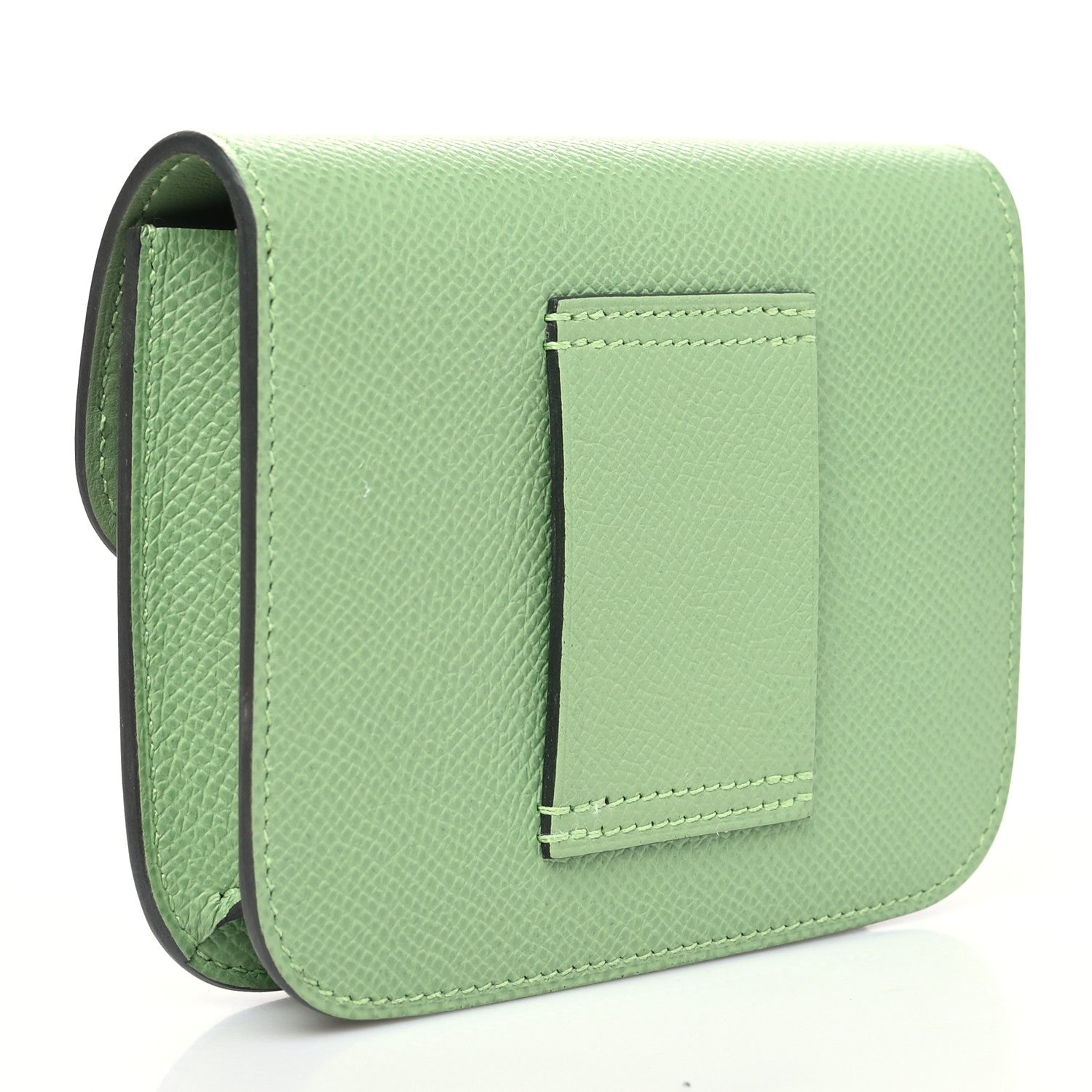 Hermes Epsom Constance Slim Wallet Vert Criquet 4 of 13