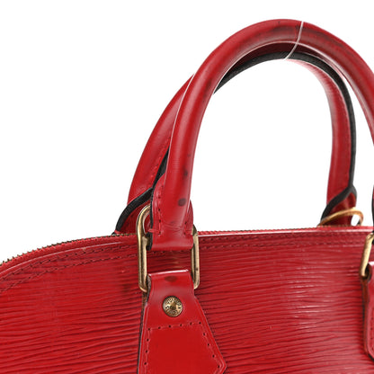 Louis Vuitton Epi Alma PM Castillan Red 11 of 14