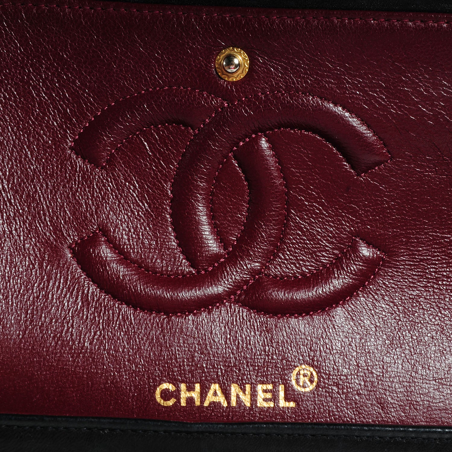 Chanel Lambskin Medium Double Flap Black 7 of 10