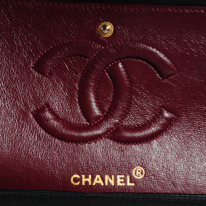 Chanel Lambskin Medium Double Flap Black 7 of 10
