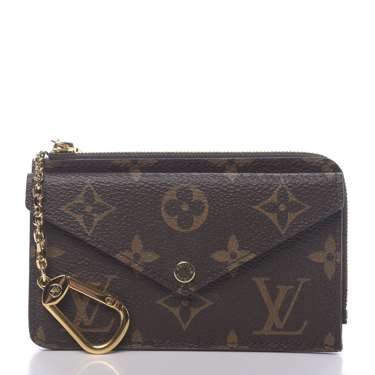 Monogram Recto Verso Card Holder Black
