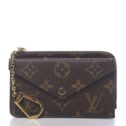 Louis Vuitton Monogram Recto Verso Card Holder Black 1 of 7