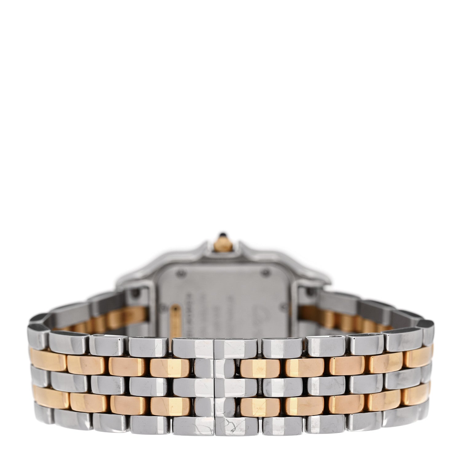 Cartier Stainless Steel 18K Yellow Gold 27mm Panthere Quartz Watch 3 of 5