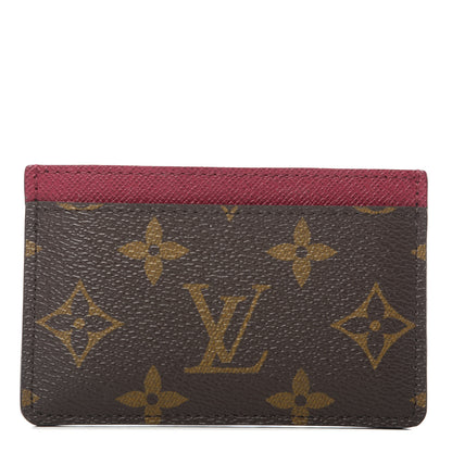 Louis Vuitton Monogram Card Holder Fuchsia 1 of 7