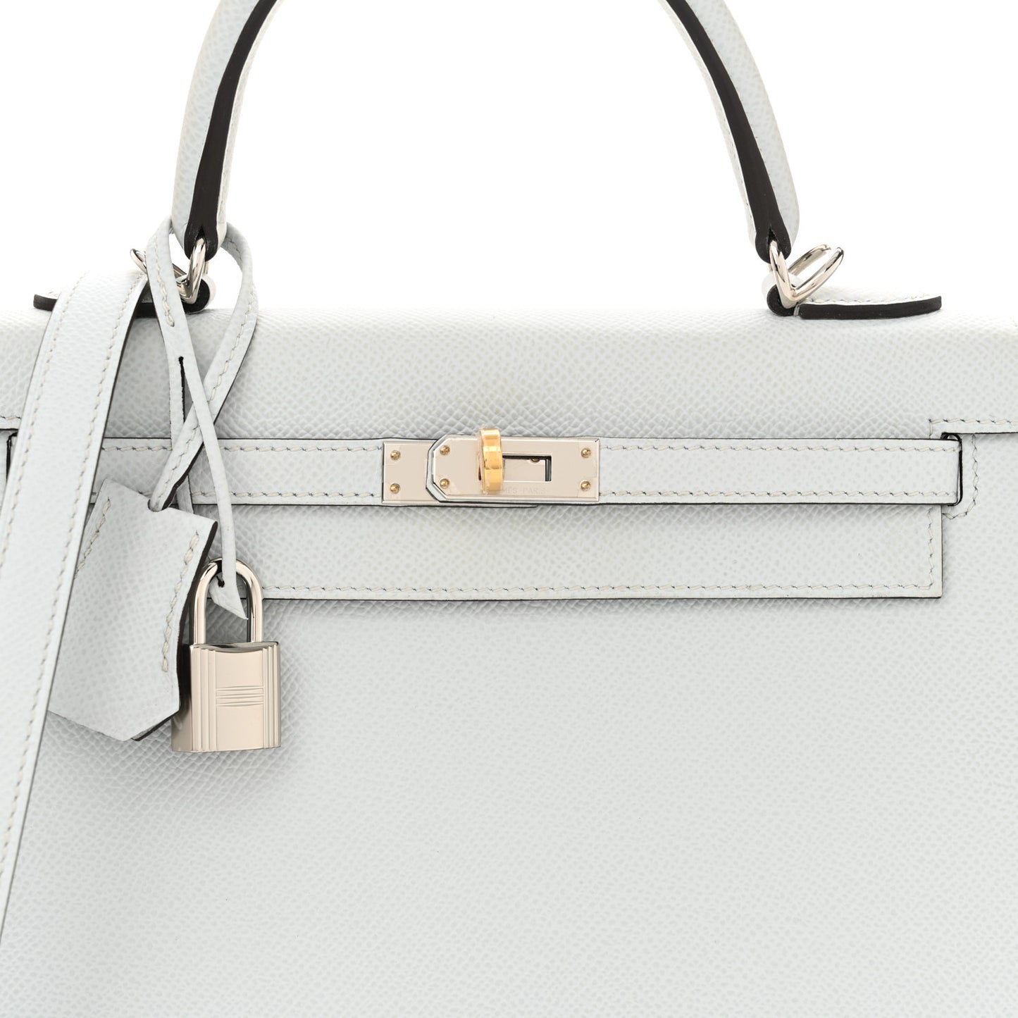 Epsom Kelly Sellier 25 Gris Platine