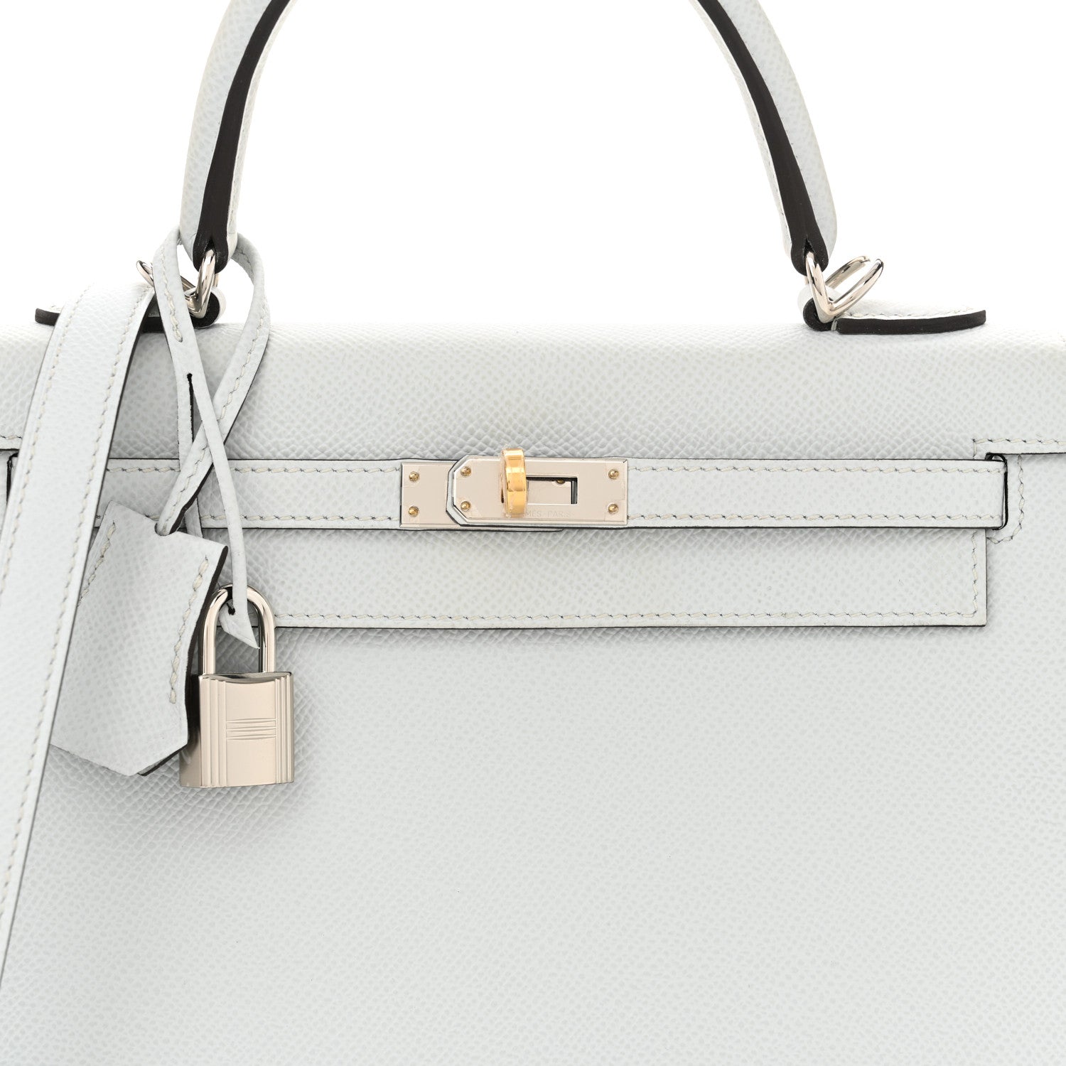 Hermes Epsom Kelly Sellier 25 Gris Platine 8 of 13