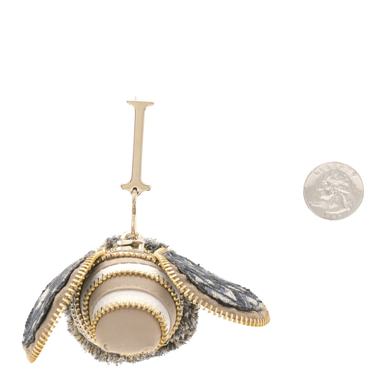Christian Dior Oblique Bee Accessory Blue 2 of 4
