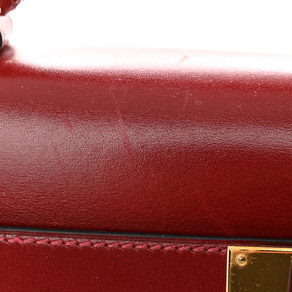 Hermes Box Kelly Sellier 32 Rouge H 12 of 14