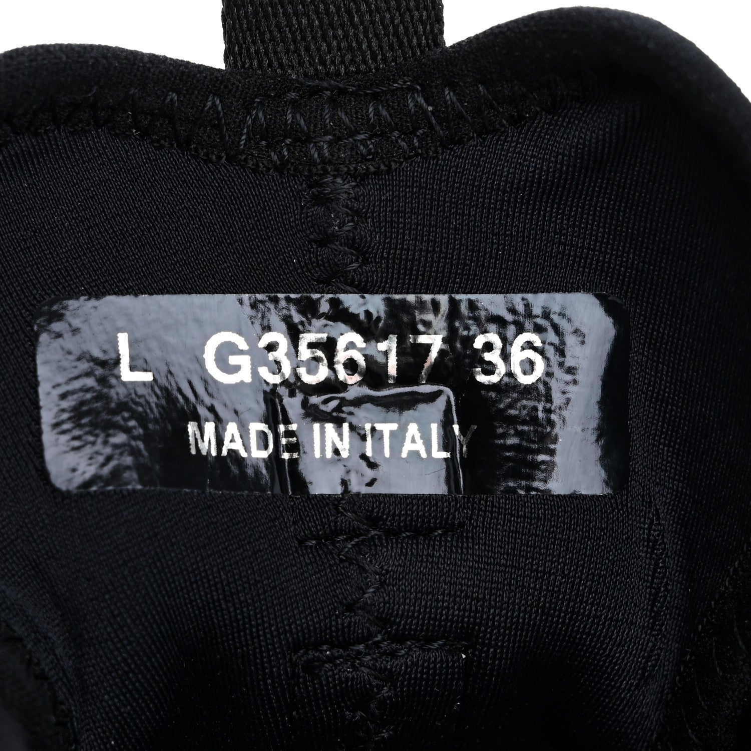 Chanel Velvet Calfskin Mixed Fibers CC Sneakers 36 Black 8 of 9
