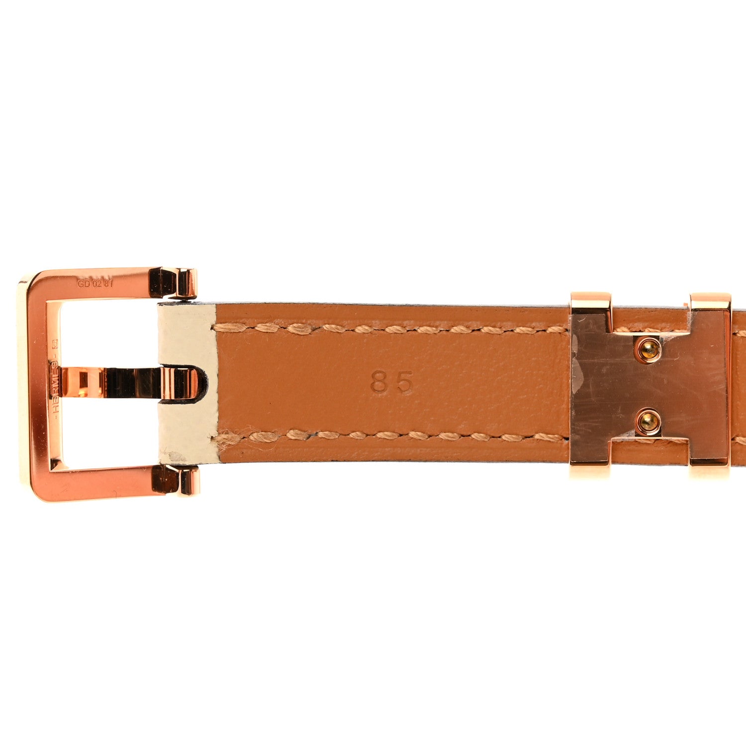 Hermes Epsom 15mm Pop H Belt 85 34 Craie 6 of 7