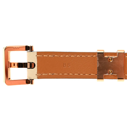 Hermes Epsom 15mm Pop H Belt 85 34 Craie 6 of 7
